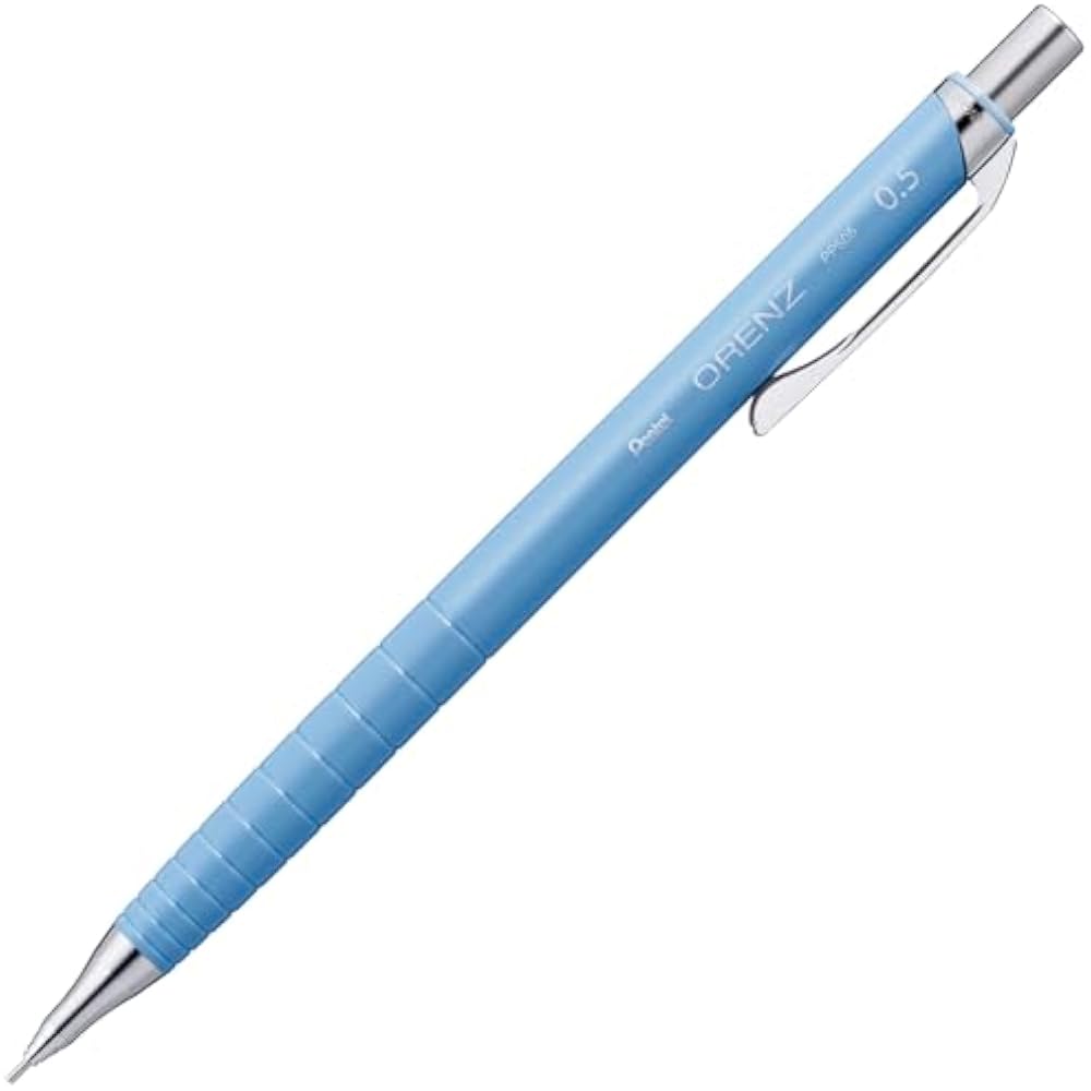 Pentel Mechanical Pencil Orenz 0.5mm Saxophone Blue Shaft XPP505-RC