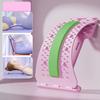 Yousheng Back Stretcher Waist Trainer Adjustable Spine Decompressor Scoliosis Sciatica Lower Back Pain Relief Massager Lumbar Back Cracker Board
