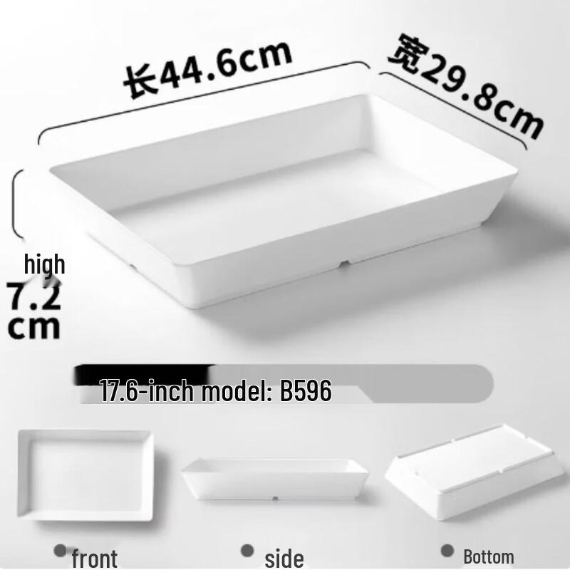 Lefanjie Commercial Melamine Deli Display Plate