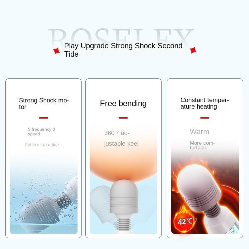 Heating Wand Massager for Sensual Pleasure, Female Self-pleasure and Couples Play for Women Masturbator Shop