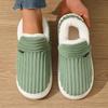 Fashion Shevalues Winter Plush Lining Slippers For Women Men Fashion Platform Slippers Cozy Home Boots Fluffy Warm Outdoor Ankles Shoes