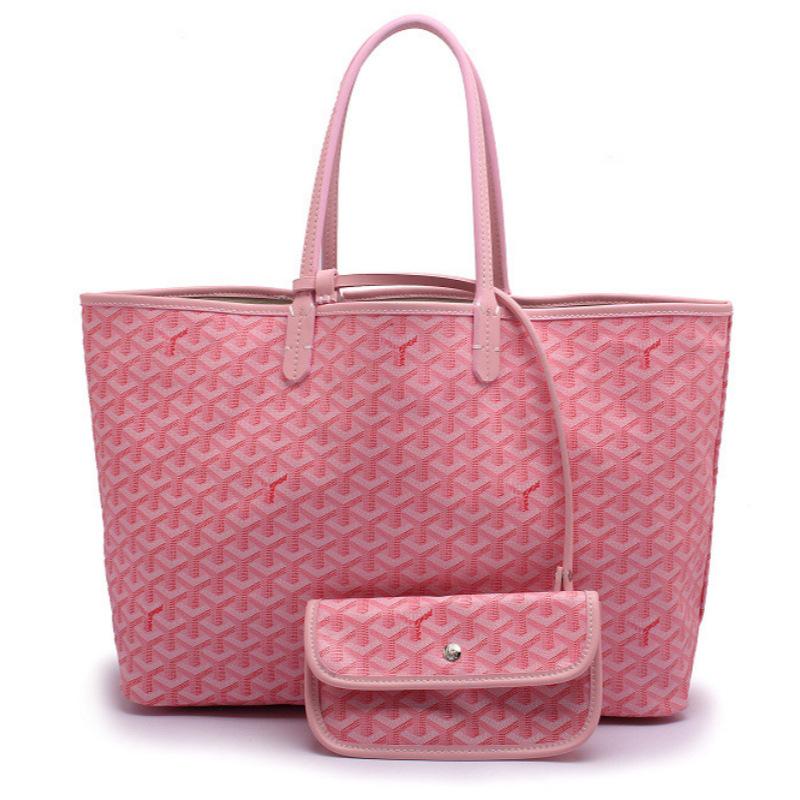 2025 Elegant Large Capacity Tote Bag with Y Letter Design - Dog Tooth Pattern