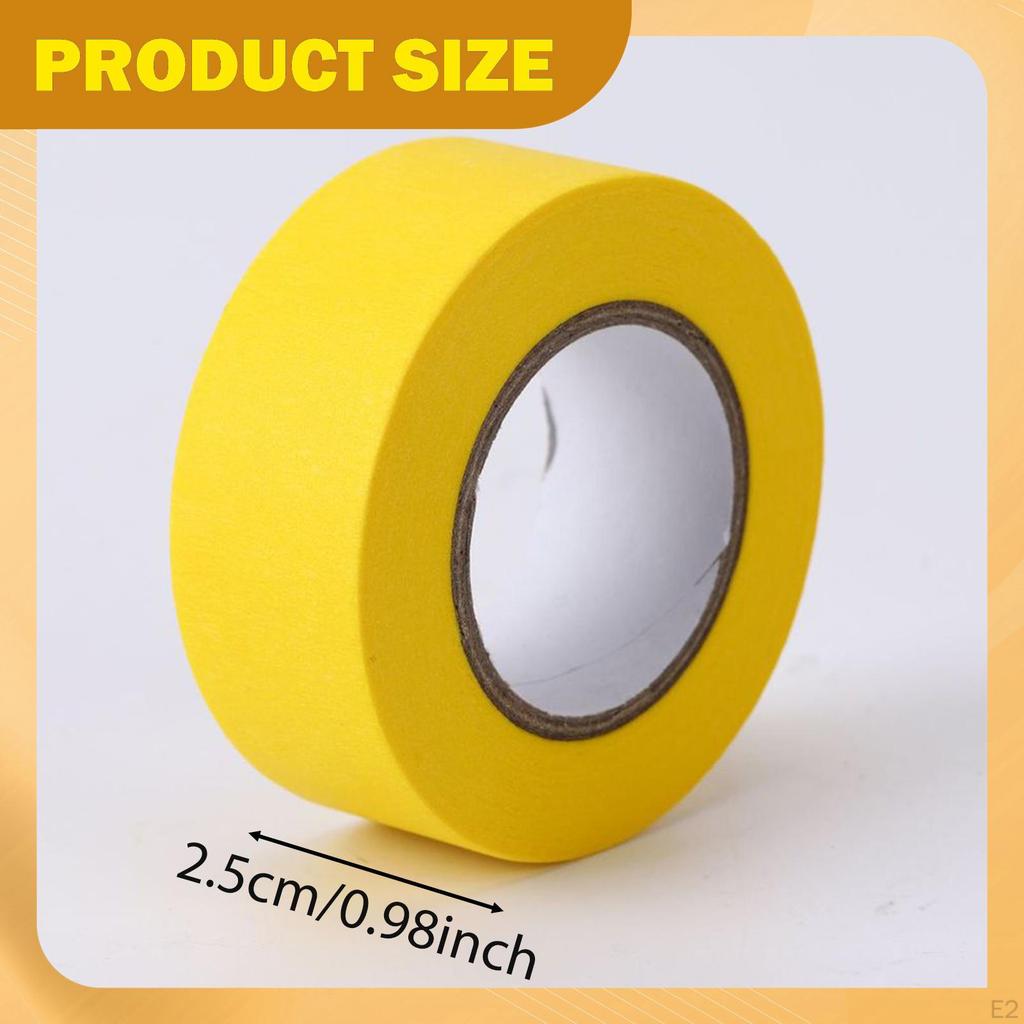5 Rolls Masking Tape 1 Inch X 65.6 Ft for Painting Painters Coding DIY Projects