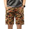 Men's Overalls Shorts Men's Military Cargo Shorts Army Camouflage Tactical Joggers Shorts Men Loose Work Casual Shorts