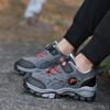 113 Children's Mountaineering Shoes Autumn and Winter Low-top Leather Sneakers Hiking Off-road Shoes Boys Elementary School Students Middle Sch