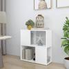 Day and Night - Day and Night White Plywood Bookcase Shelf 60x24x63 Cm