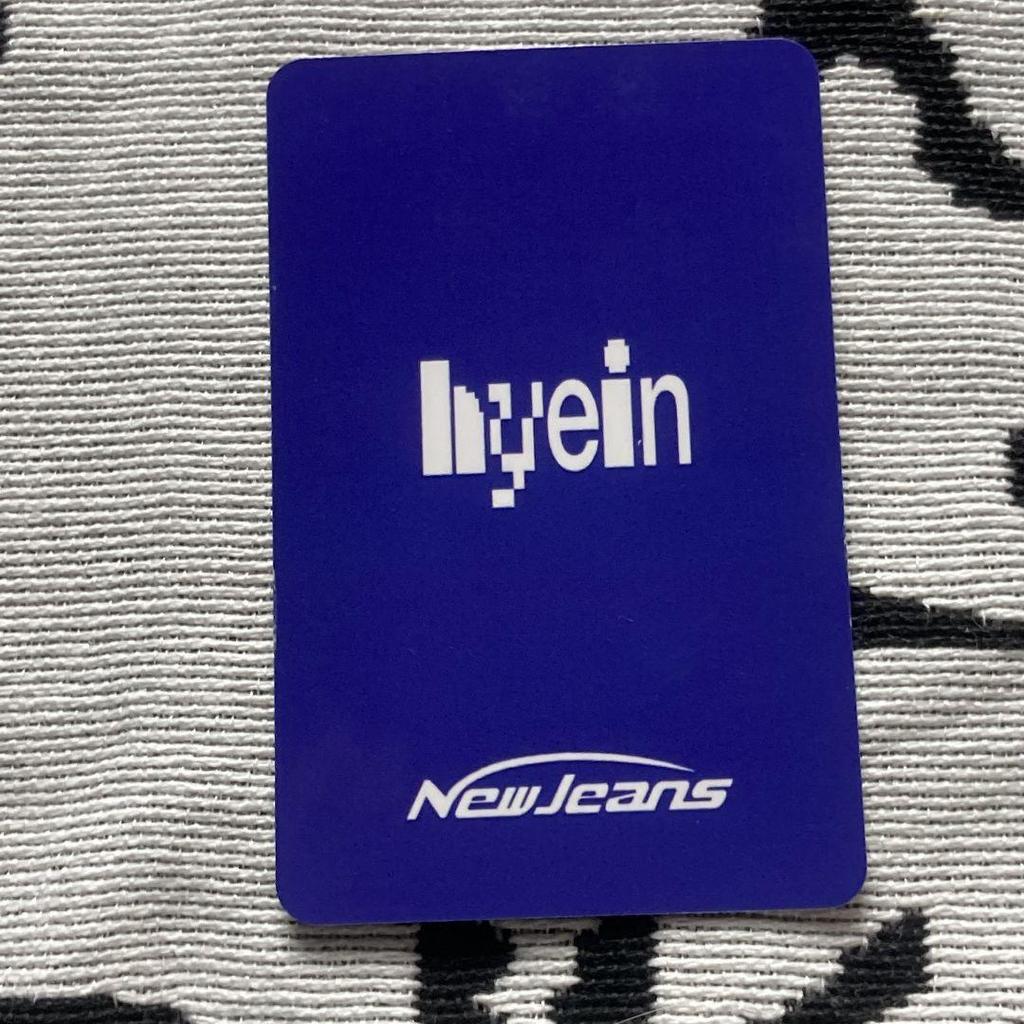 [USED] NewJeans NewJean Song Festival Haein OMG SBS Sanok Trading Card