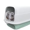 Fully Enclosed Oversized Deodorizing Cat Litter Box - Anti-Splash Design for Small Kittens