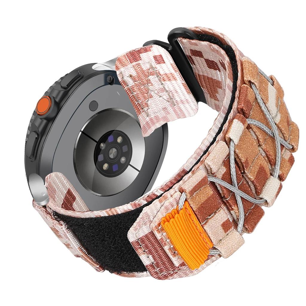 Nylon Travel Loop Band for Samsung Galaxy Watch 8 Ultra 2 Correa Sports Wrist Bracelet for Samsung Galaxy Ultra 47mm Accessories