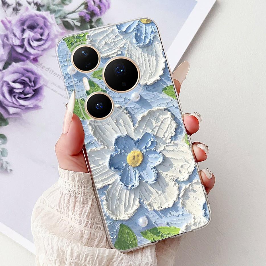 For Huawei P80 Pro Plus Case LMR-AL10 Cute Fashion Painted Cover Soft Slim Phone Case For Huawei Pura 80 Ultra Pura80 Pro+ Shell