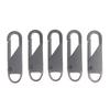 5/10/20Pcs Replacement Zipper Pulls Cord Extender/Zip Metal Pull For Backpacks Jackets Luggage Purses Handbags
