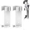 Linkidea Curling Iron Holder Wall Hair Styling Tool Storage Hairdressing Hanging Rack Stick Stand for Flat Curling Hair and Combs 2-Pack Mount,