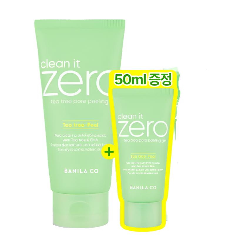 [Banila Co] Clean It Zero Tea Tree Pore Peeling Gel 120 ml + 50 ml