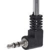 Bingfu Mini FM Radio Antenna 3.5mm Male Telescopic FM Antenna Portable 2-Pack Compatible with Indoor Stereo Receiver AV Audio Video Home Theater