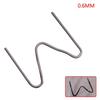 Punti per Cucitrice a Caldo 0.6/0.8mm Chiodo per Saldatura 100pz Per Kit Paraurti Auto