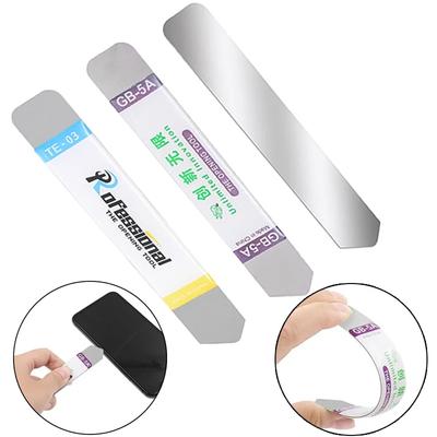 1-6Pcs Metal Flat Soft Blade Crowbar Pry Opener Repair Kit for Mobile Phone Broken Screen Glue Removal Battery Opening Tools