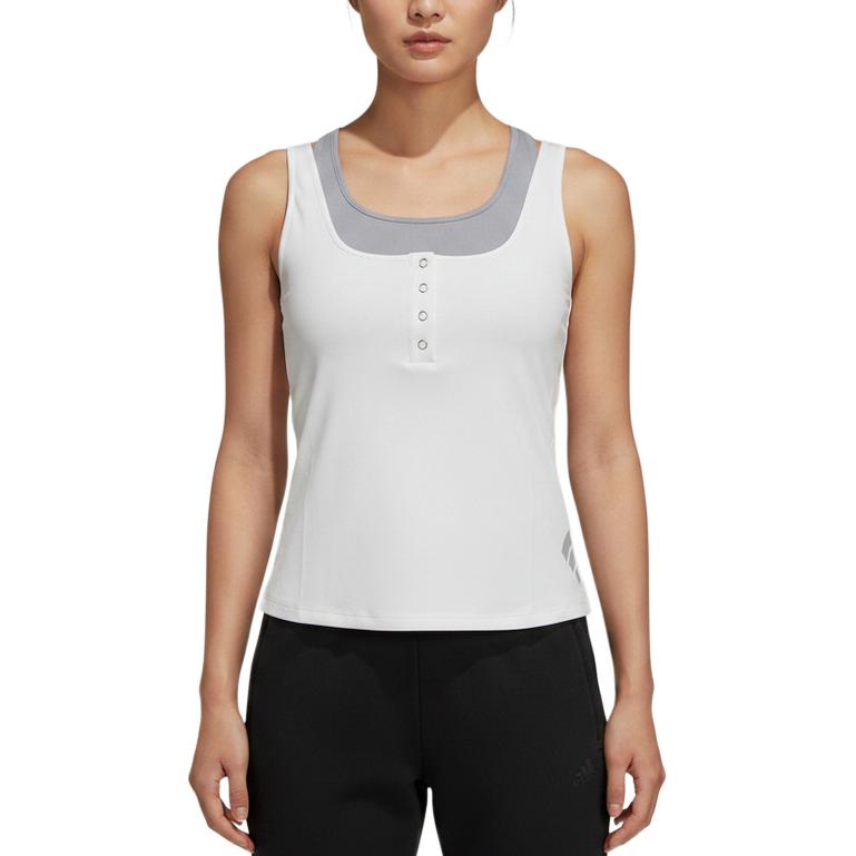 Adidas FOS Faux Two-Piece Color Block Comfortable Vest Women tops LC8651 M