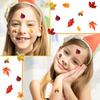 540 Pieces Thanksgiving Fall Autumn Leaves Stickers Maple Leaves Stickers for Thanksgiving Them Party Supplies and Classroom Decor