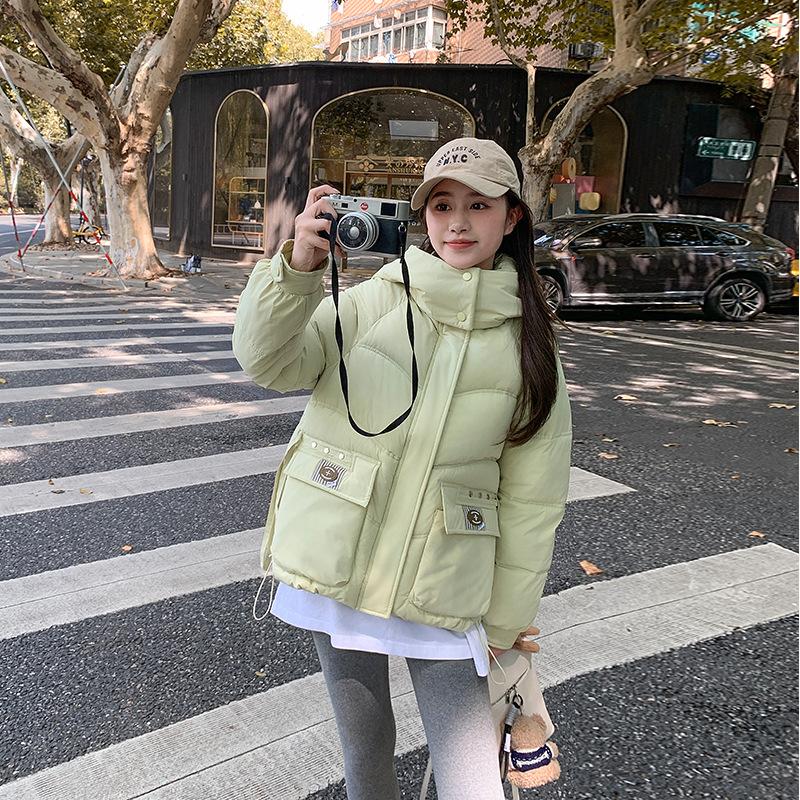 Korean Version of Loose Age-reducing Bread Clothes Women's 2025 Winter New Short Casual Plus-size Cotton Jacket Padded Jacket Jacket