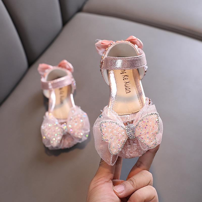 

Spring-autumn Korean-style girls princess baby girl students princess leather flat shoes, dance shoes 36