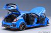 AUTOart 1/18 Scale Honda Civic Type R (FK8) 2021 Racing Blue Pearl Finished Product
