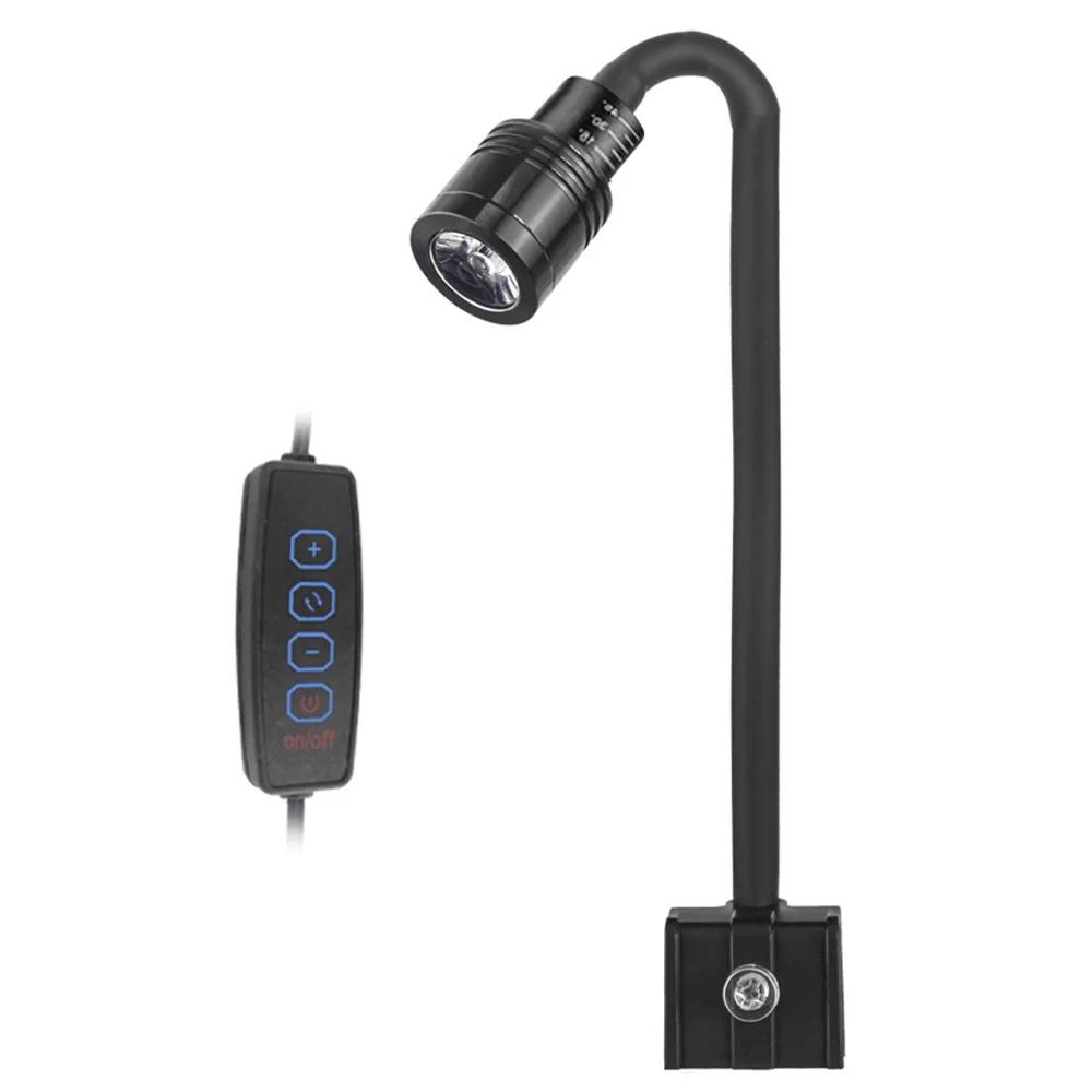 

3 Color Modes Fish Tank Clip Lamp Waterproof 360 Degree Rotation LED Aquarium Plant Light 3W Adjustable No Adjustable Focus білий