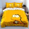 Cartoon Dinosaur On Yellow. Bedding Sets Duvet Cover Sets Duvet Covers Pillowcases(1 * Duvet Cover 2 * Pillowcases, Without Duvet Insert)