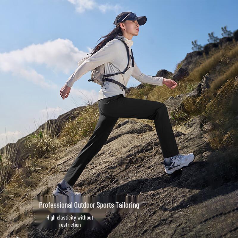 Pelliot Women's Outdoor Windproof Hiking Softshell Pants