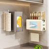 Kitchen Paper Towel Holder Wall Mount With No Drill Clip For Kitchen Organization