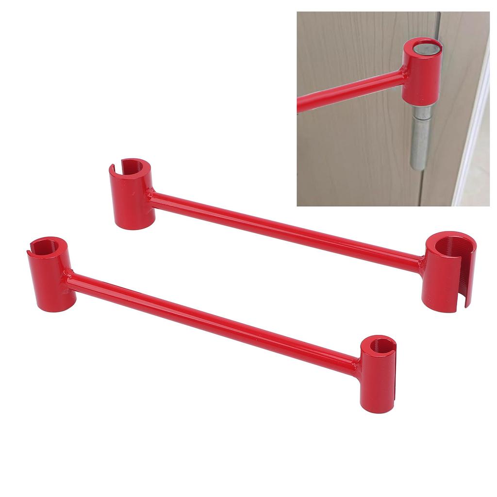 2Pcs Door Hinge Gap Adjusting Wrench Stainless Steel Portable Double Headed Door Hinge Spanner Repair Tool