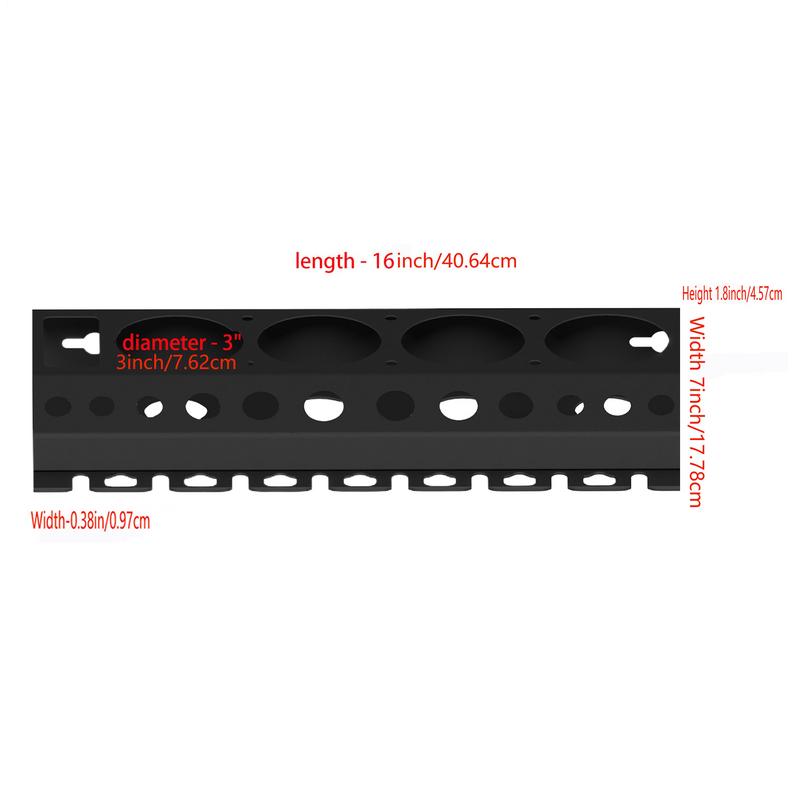 Spray Bottle Storage Rack Car Detailing Tools  Spray Can Organizer Shelf Bracket for Garden Car Workplace Garage