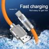 111W 6A Super Fast Charge Type-C Liquid Silicone Cable Quick Charge USB C Lines For Xiaomi Huawei Samsung USB C Phone Data Wire
