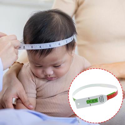 Cinta Métrica para Circunferencia de Cabeza y Brazo de Bebé Suave Duradera Lectura Precisa Fácil de Usar Herramienta para Medir el Cuerpo del Bebé