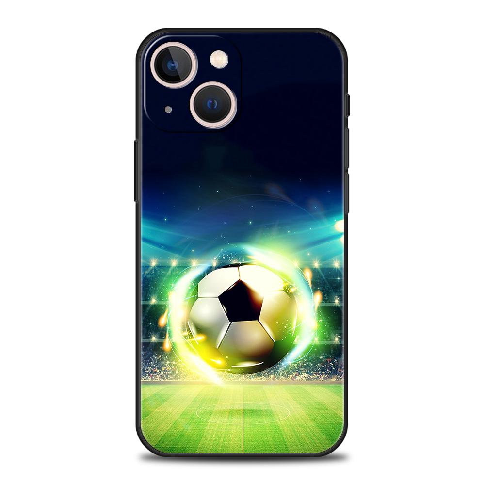 Football Shockproof For iPhone 15 14 13 12 11 Pro Max X XR 8 7 Plus SE2020 Phone Case Cover For iPhone X XR XS Max Shell Capas