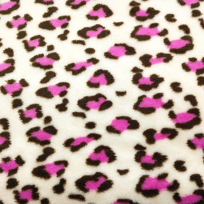 

Двустороннее фланелевое одеяло с леопардовым принтом, ткань для пижам