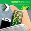 ATiC Soft Case for Switch OLED Card Storage Holds 24 Switch Games and 24 Micro SD Cards Game Card Storage Easy to Splatoon 3 Yellow Green