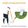 Golf Hitting Postures Correction Mirror Golf Swing Standing Alignment Mirror With Indicator Rod Golf Putting Mirror For Beginner