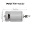 1 buc Motor DC RS550 12V 14.4V 16.8V 18V 25V Motor cu Cuplu Ridicat Motoare Electrice Cu 12 Dinți Pentru Scule Electrice Robotică