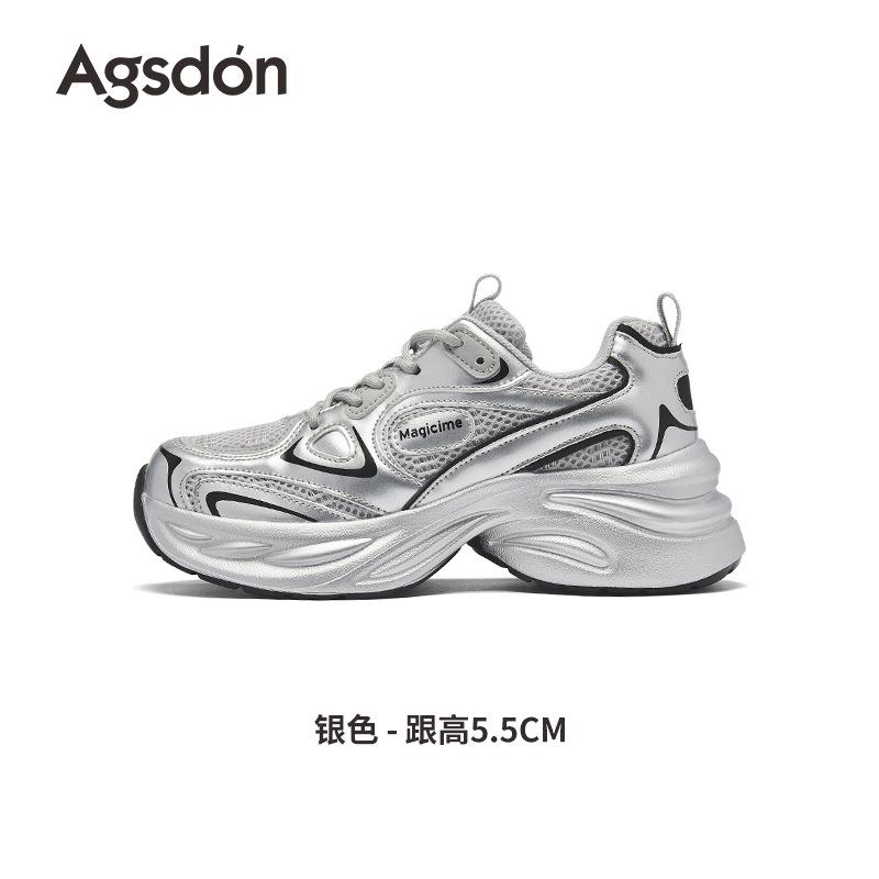 Augustine dad shoes women s retro new summer muffin platform small casual sports running shoes 34
