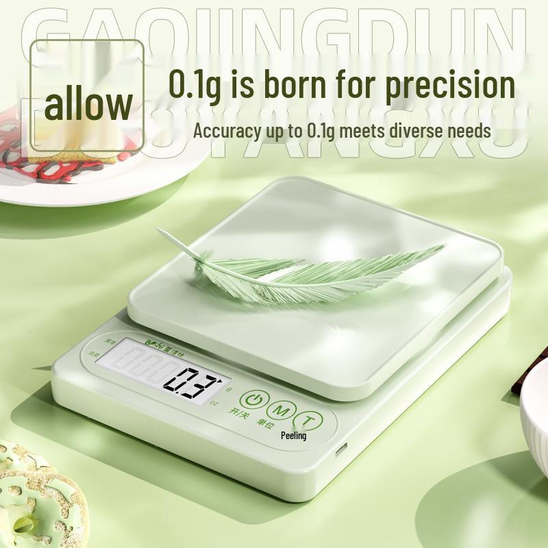 Compact Accurate Kitchen Food Weighing Scale for Baking 