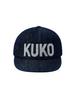 Kuko Logo 6-Panel Cap_Denim Gray