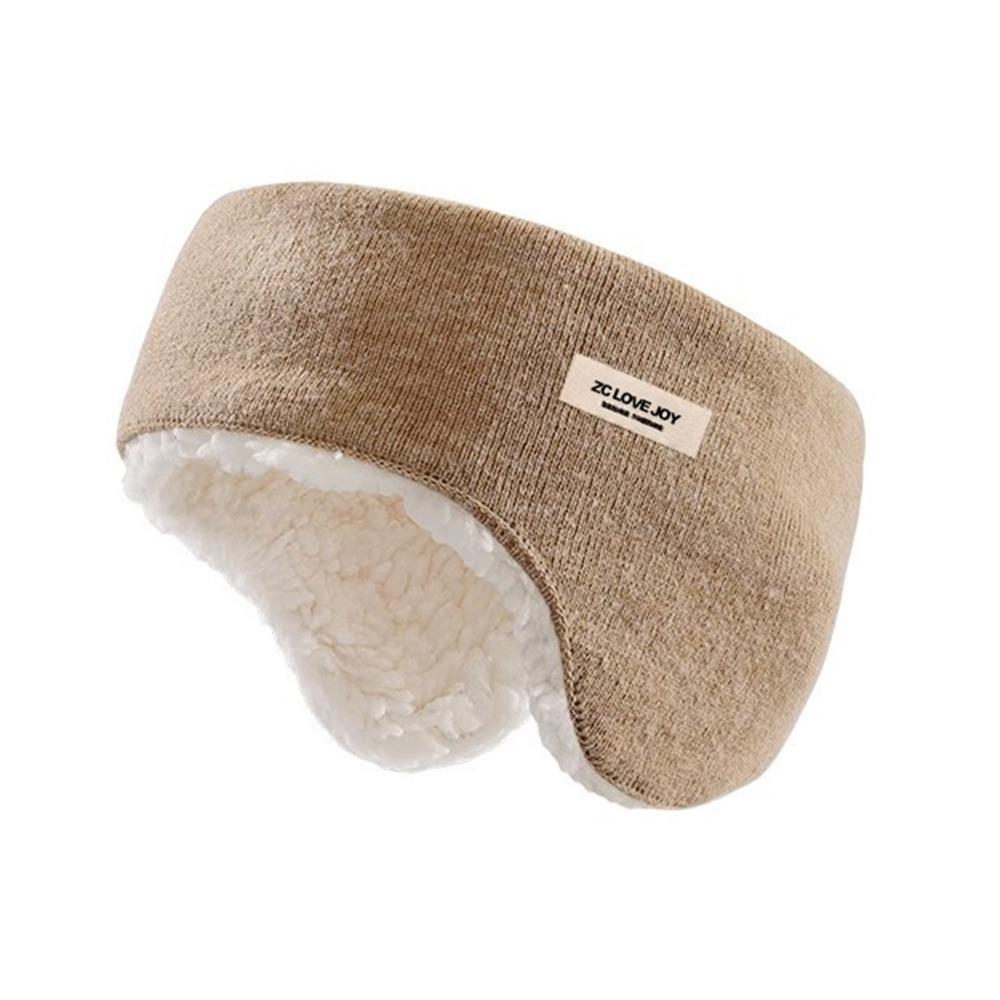 Men's Padded Windproof Warm Earmuffs Thickened Unisex Sport Headband Ear Warmers Protective Ear Mask Outdoor Sports