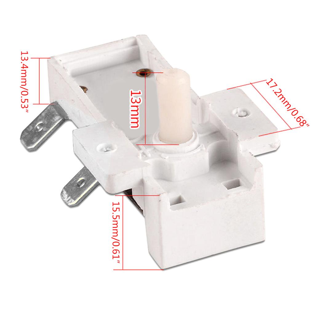 Electric Heater Temperature Switch 250V16A Home Appliance Accessories Accurate Room Temperature Control Portable