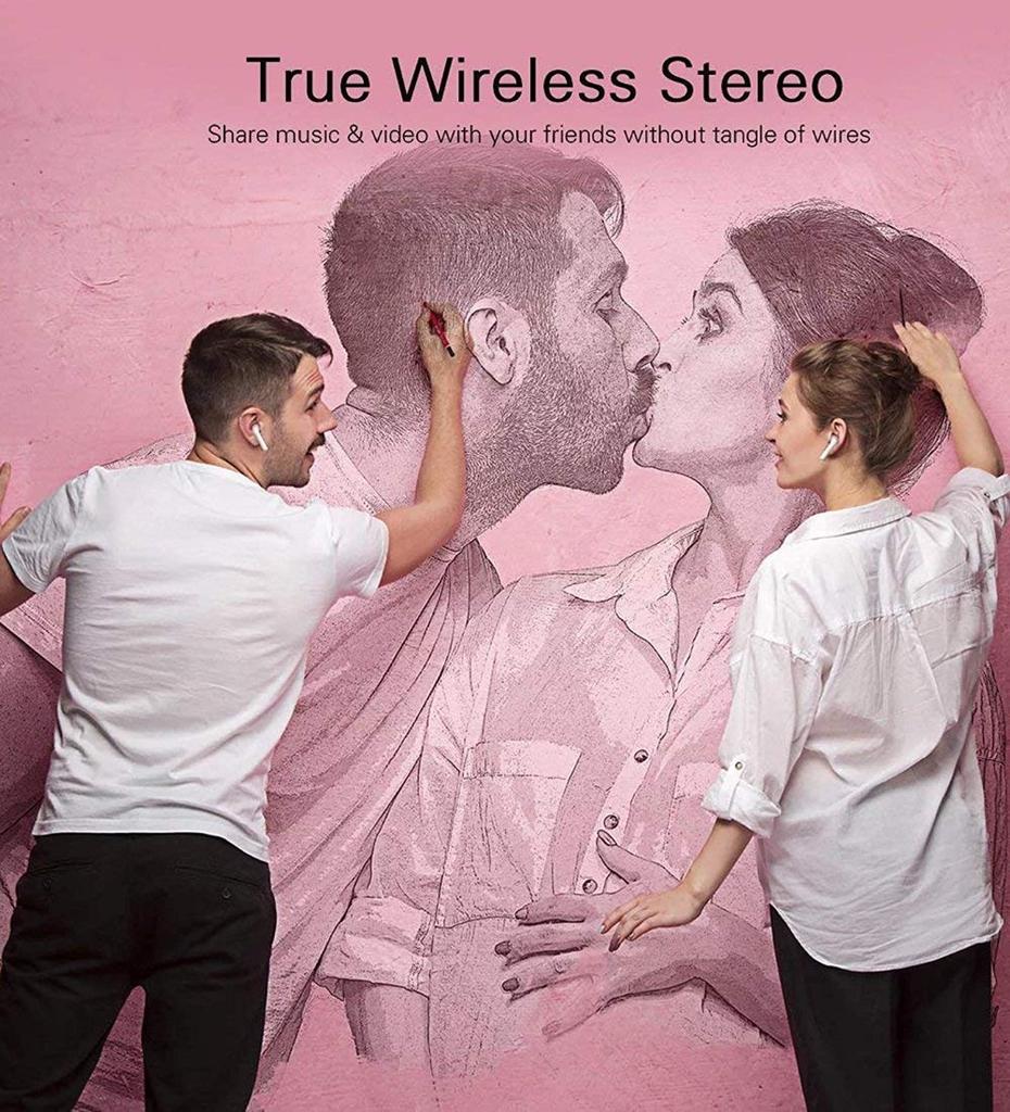 NEUE i7s TWS Drahtlose Kopfhörer Bluetooth 5.0 Ohrhörer Sport Ohrstöpsel Headset mit Mikrofon für alle Smartphones