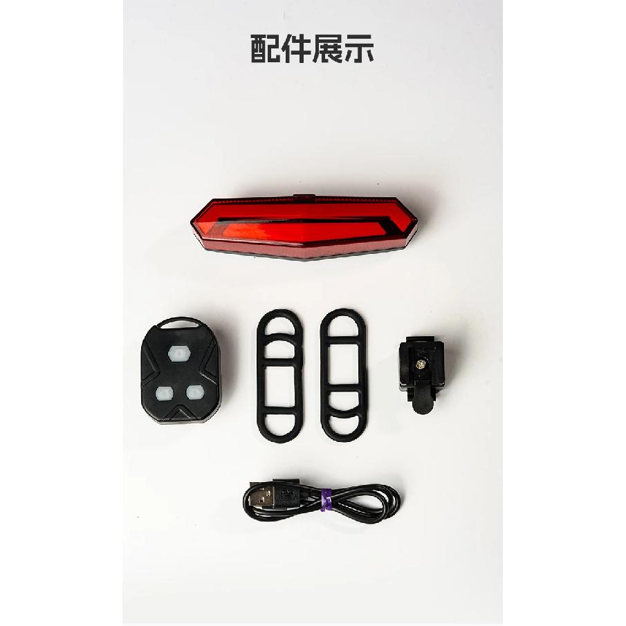 OFFBONDAGE Bicycle Taillight MTB Red Light Rear Light USB Rechargeable LED Cycling Bike Warning Light Mountain Bicycle Lamp красный