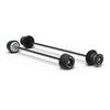 Wheel Protector for Yamaha FZ07 MT07 2013 - 2024 XSR700 2016 - 2024 Superior Crash Slider Set Front and Rear Wheel Axles Forks