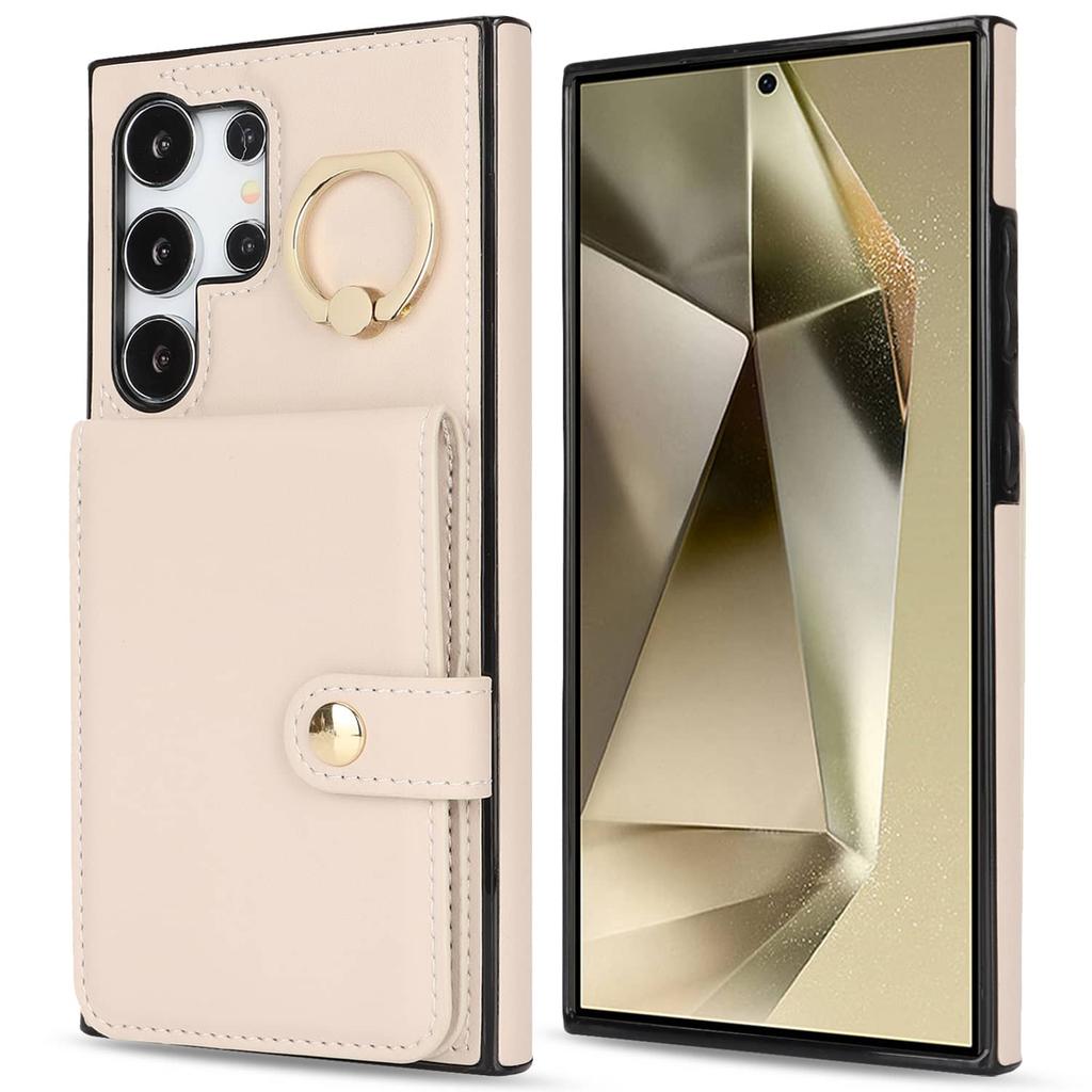 for Samsung Galaxy S24/S23/S22 Ultra/S23 FE/Note 20 Ultra 5G Case with Card Holder,Wallet Case Flip Folio Book PU Leather Cover