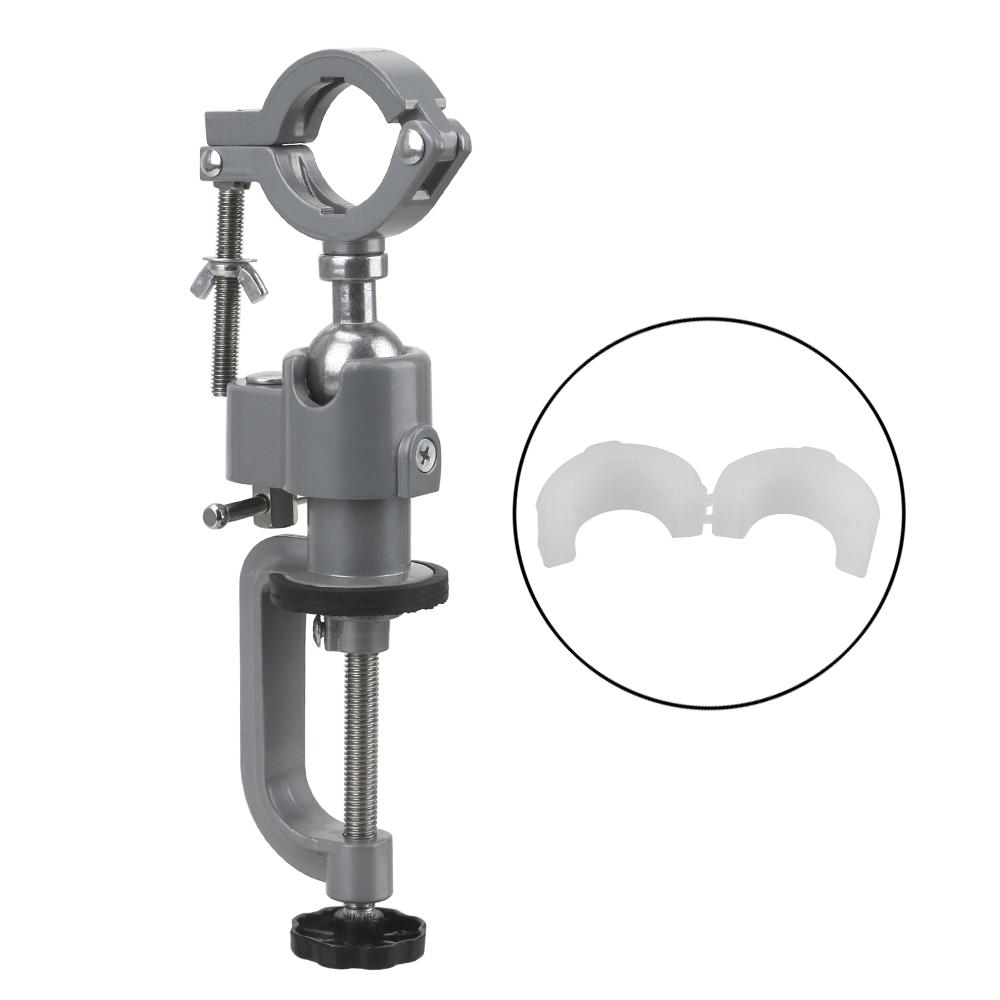 Multifunctional Stand Bench Vise Clamp Electric Drill Stand Holder Bracket Rotating Table Vise Swivel Mini Drill Die Grinder