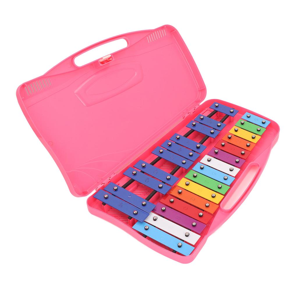 Percussion Musikinstrument Bunte Metalltasten Hand Klopf Klavier Pädagogische Entwicklung Musikalisch