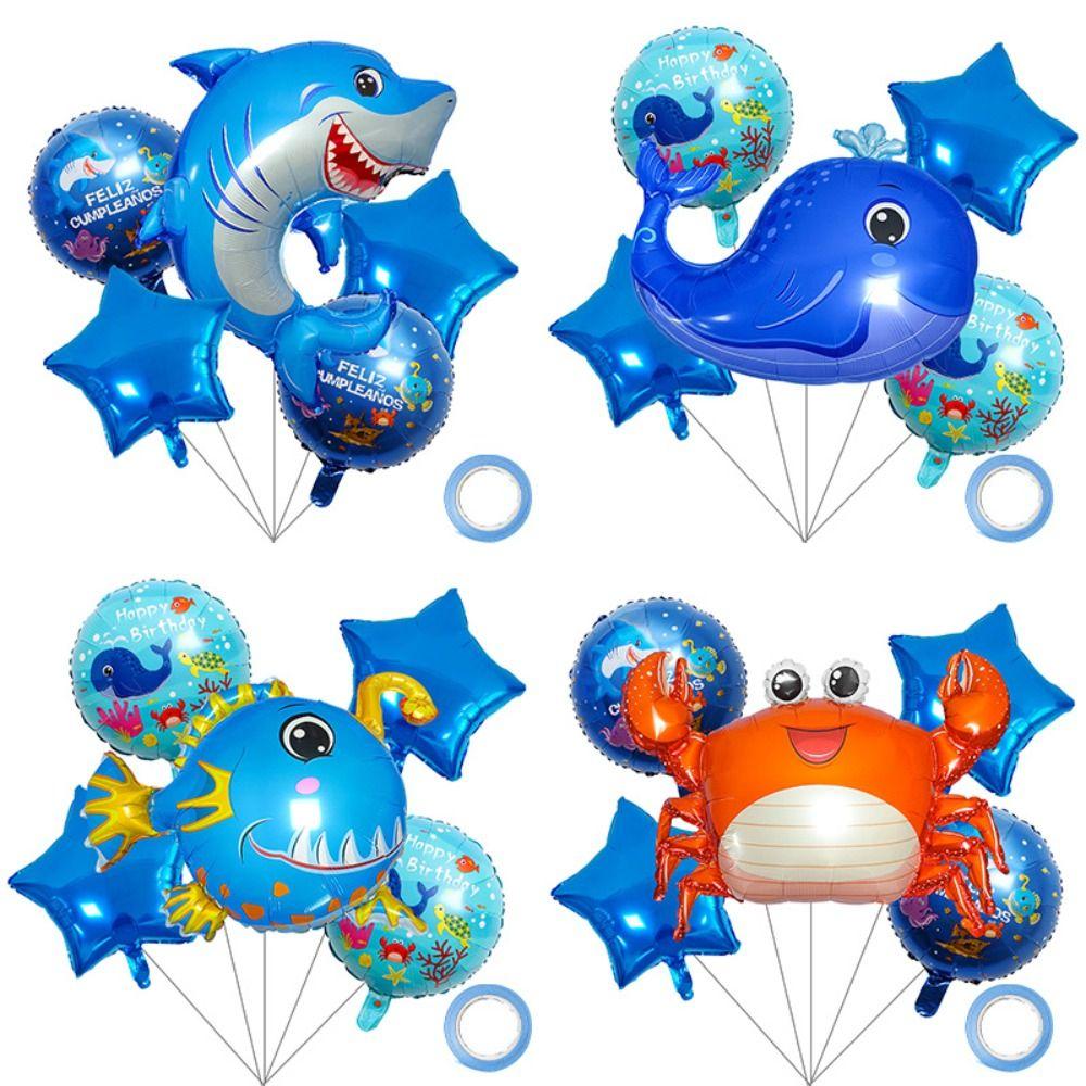 Lantern Fish/Sea Snail/Seahorse Kids Birthday Party Decoration Baby Shower Supplies  Birthday Party